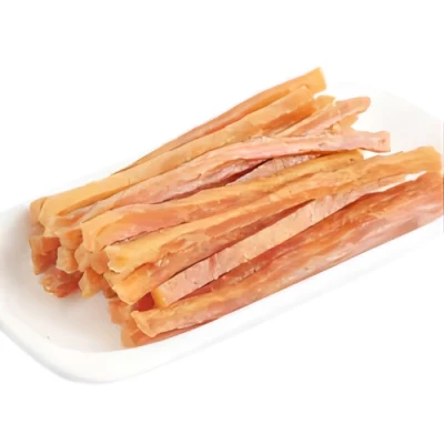 100% Orgánico secado ricos Nutrición Pura Pollo suave de seda Snack Comida para perro y gato
