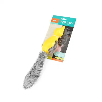  La nueva mascota Barbell juguete Molar TPR Mastique Cepillo de Dientes de Perro de limpieza de juguetes Molar se burlan de perro Stick