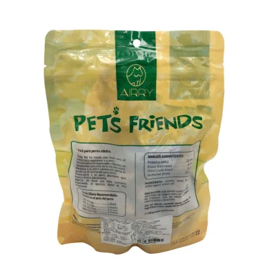  Entrenamiento de perro Molar resistente a las mordeitas Seco 100% Chicken Flakes Perro Golosinas Mmk003