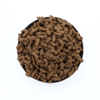 Perro de mascota de arroz comida seca ingrediente natural populares