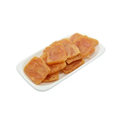 Pechuga de pollo orgánico natural de las tiras de sacudidas de la alimentación animal alimentos para perro