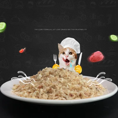 Helado Delicious pescado picado Pet Snack para Gato y. Perro