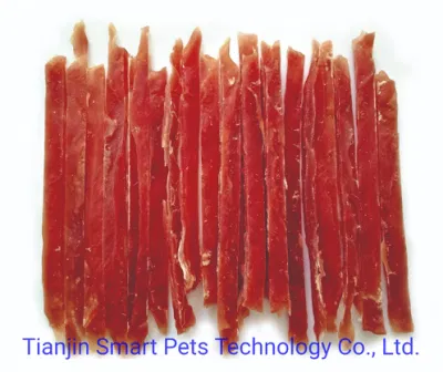 Tiras de pato suave trata Pet pet food