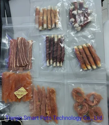 Venta caliente de pollo deshidratada sacudidas de la Corte de la mama suave perro gato tratar