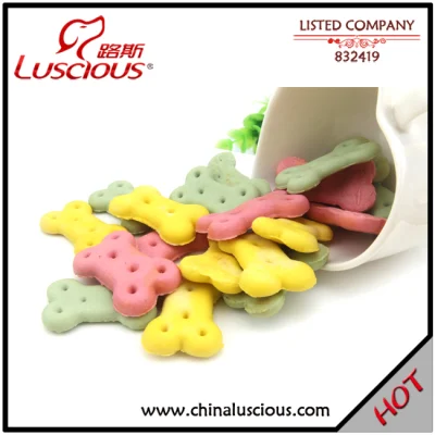 Cuatro colores naturales de la mascota de la galleta Snack