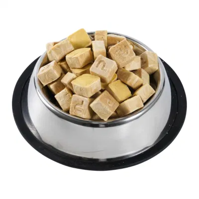  Nutri Freeze-Dried High-Digested aperitivos sopa de Hueso de Perro de cubos de Pato Aperitivos
