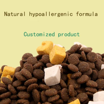Carne de vacuno natural alimento de perro de alta proteína alimento de la mascota