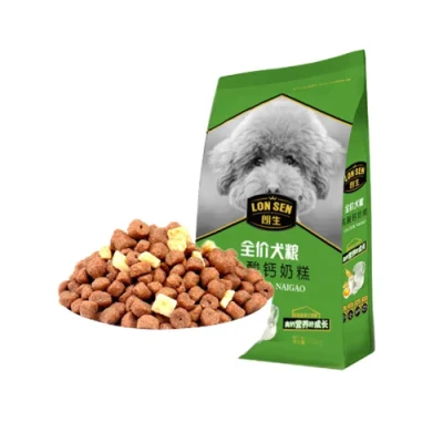  Etiqueta privada de proveedor de mascotas Pet Dog Dry Food Nutrition Freeze Secado de los golosinas de mascotas Premium Dog Food Factory