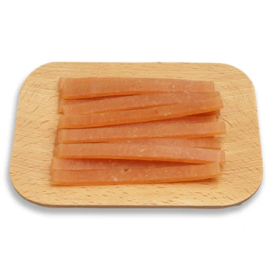  Personalizado de la fábrica de carne de pollo orgánico Stick Dry Comida para perros snacks de Pet de secado