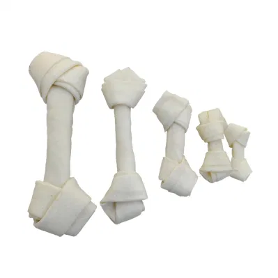  Perro mayorista trata enrollado de Pollo Rawhide Stick Dental Snacks Pet Chew
