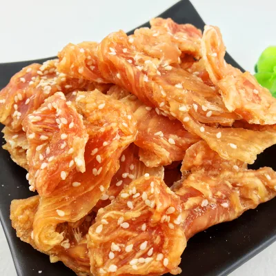Trozos de carne de sésamo 200g Entrenamiento Molar Pet Food carne pura Golosinas de pollo
