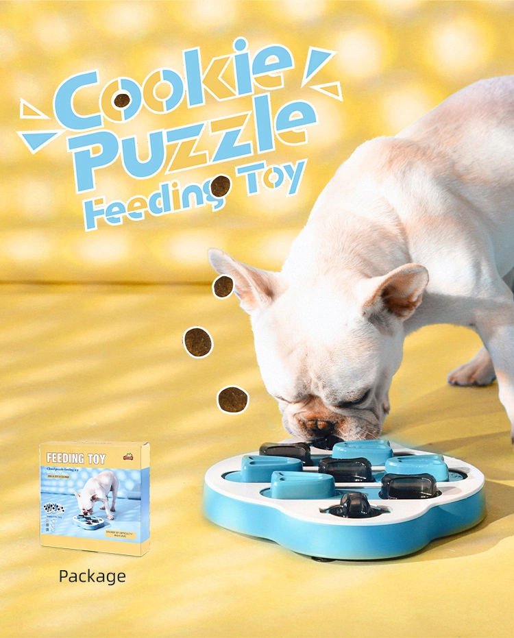 Slow Feeder Dog Puzzle Toys Pet Food Treat Dispenser Dog Interactive Toy