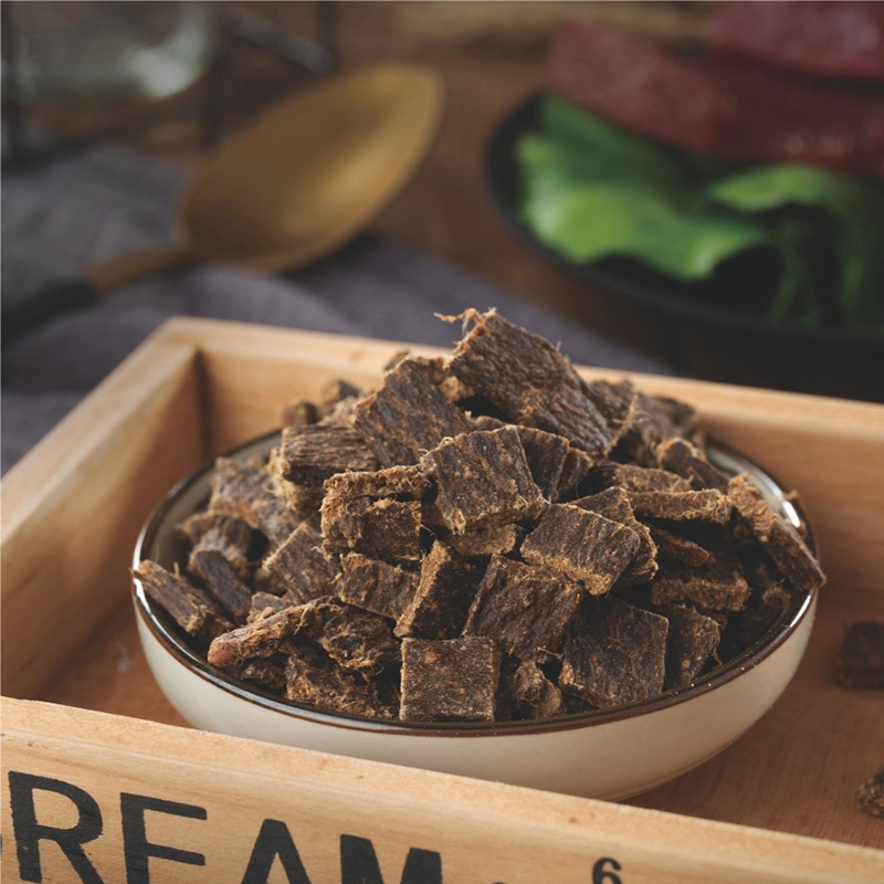OEM Pet Snack Small Package Air-Dried Beef Meat Dog Treat