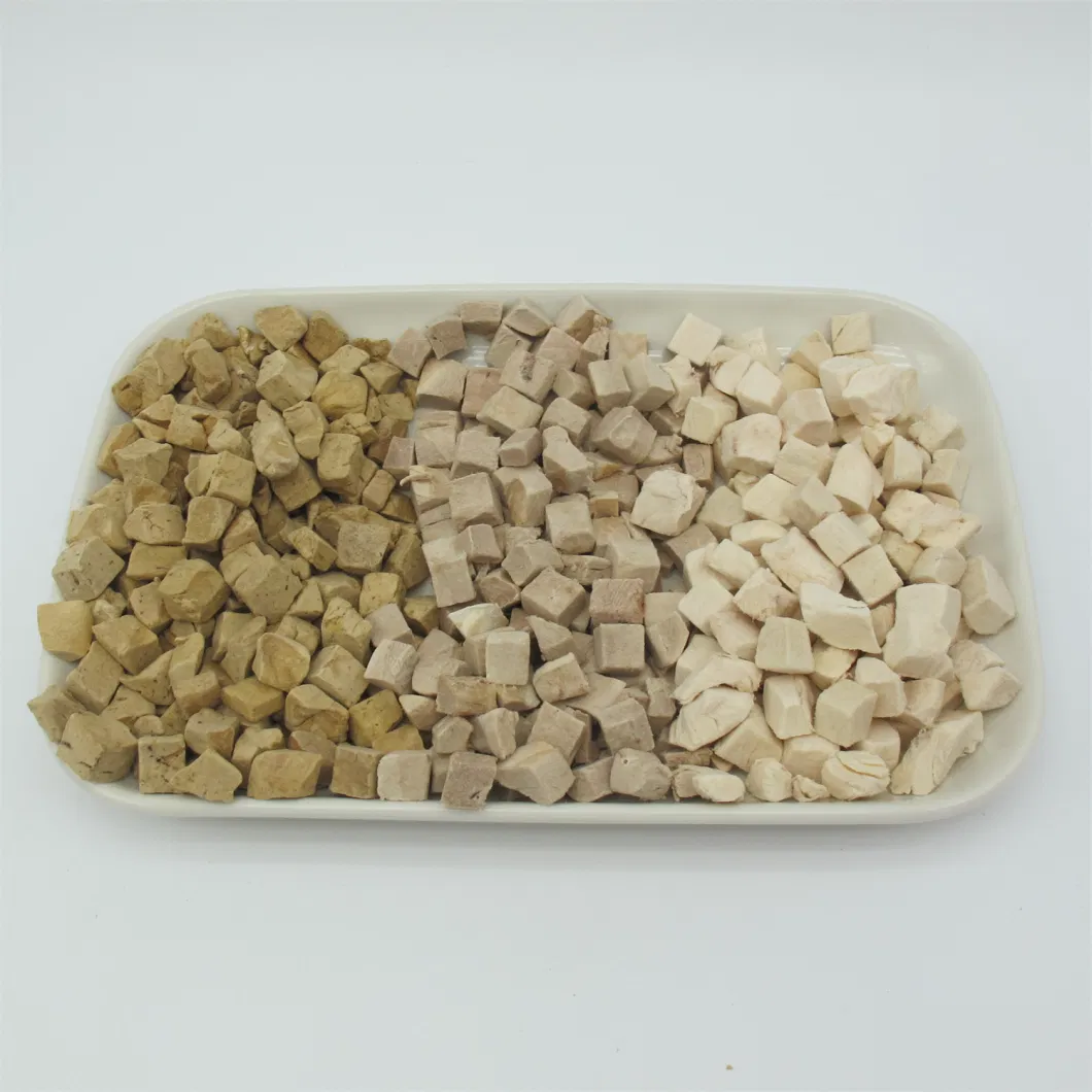 Factory Supply Products Competitive Price Freeze-Dried Duck Chicken Liver Granules Cat Food Dog Snack Chicken Pet Treats