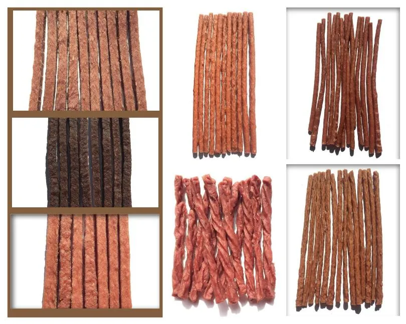 OEM Pet Food Wholesale Delicious Thin Chicken Sticks Pet Snack