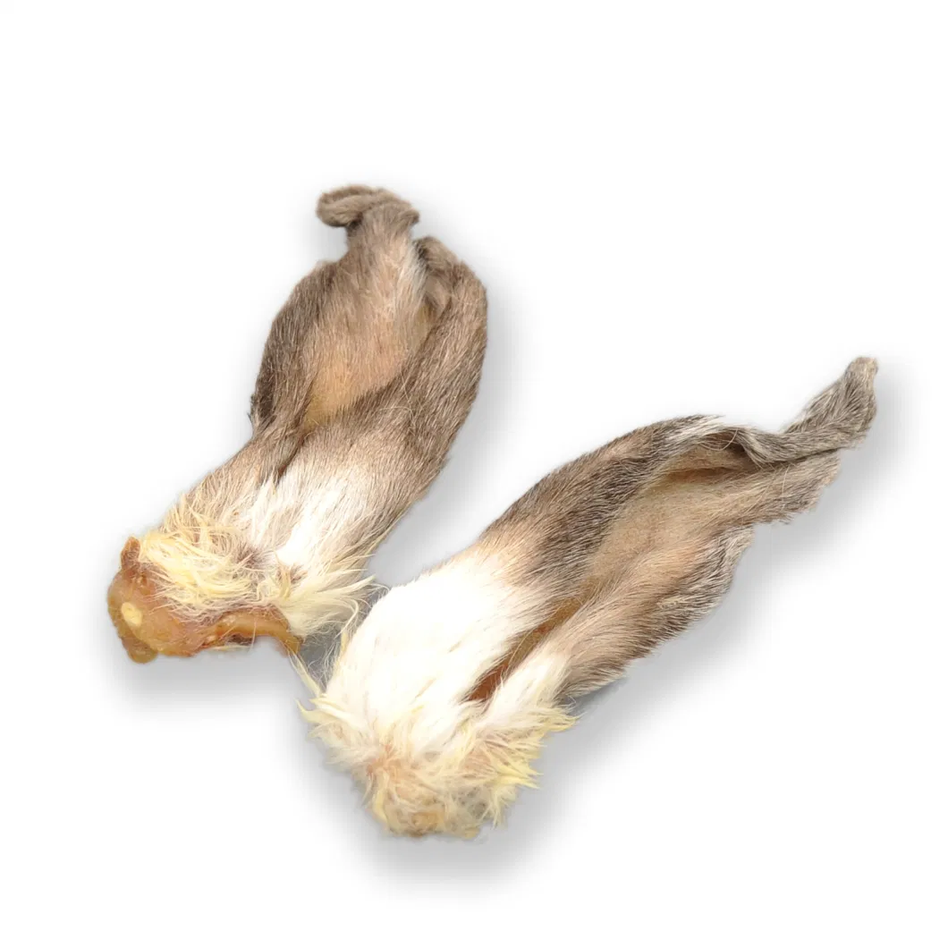 Wholesale Dog Snacks Dried Rabbit Ears 100% Natural Treats for Dog