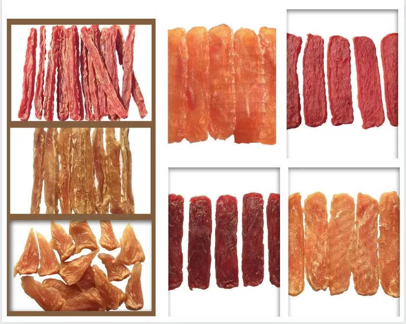 Snacks Dog Treats Wholesale Oemsoft Duck Slice Chicken/Duck / Fish Dog Food