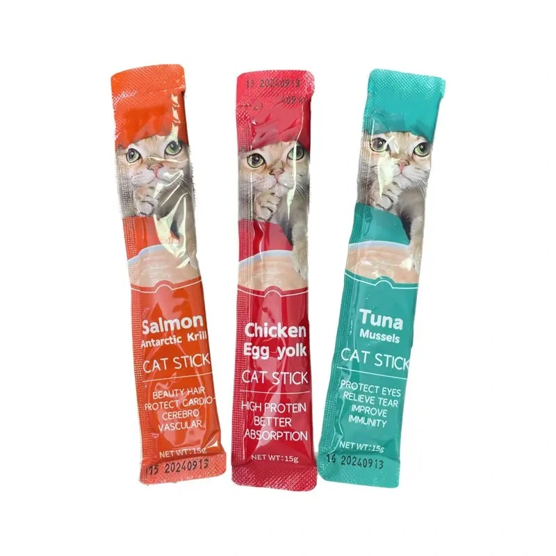 12g Cat Wet Food Sticks Cat Treat Pet Kittens Snacks