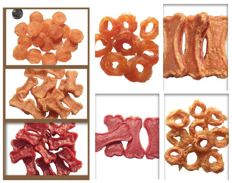 Factory Wholesale Medium Quality Natural Delicious Dog Treats Chicken Rings Dog Treats
