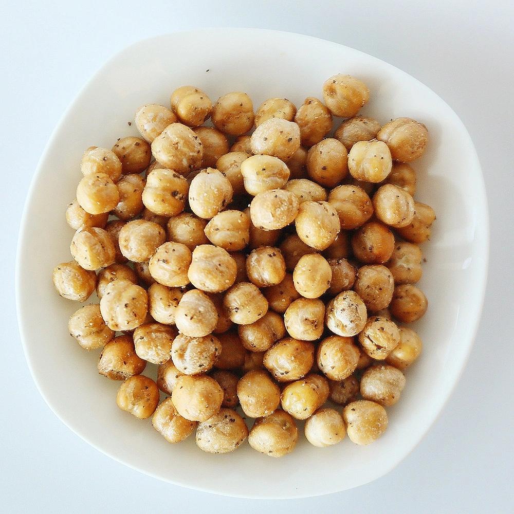 Crispy Snacks Roasted Black Pepper Chickpeas with Brc and Halal Certifications