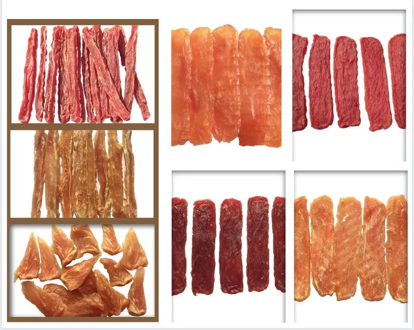 Factory Selling Pet Food Wholesale Soft Chicken Slice Treats