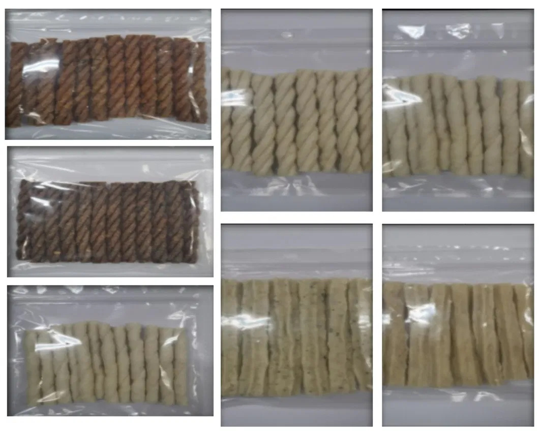 Hot Sale Dried Beef and Compoundrawhide Twist Dog Treat OEM Supplier Best Selling Pet Treats