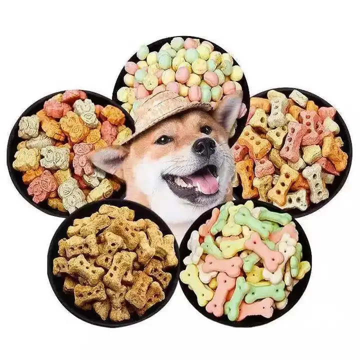 Chicken Beef Fruit Milk Flavor Biscuits Pet Food Dog Snacks Pet Treats