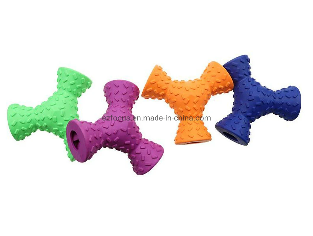 Dog Chew Toy Interactive Pet Leaking Feeder Dog Flexibility Treat Puzzle Toy Dog Teeth Cleaning Tool Wbb12730