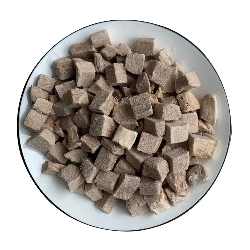 Factory Custom Logo Freeze Dried 100% Meat Duck Cubes Dry Dog Treats