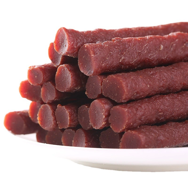 Wholesale Healthy Material Beef Stick Beef Strip Pet Dog Snack Hxj11