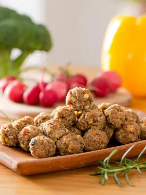  Pollo frutta secca e verdure Nutrizione Palline dentizione Stick Teddy Puppy Training Reward cane PET tratta