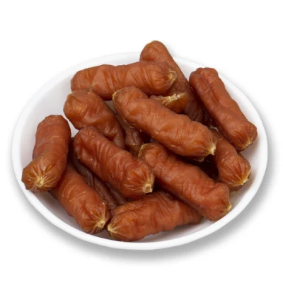  Commercio all&prime;ingrosso sano cibo cane salsiccia anatra cane tratta snack salsiccia Per cani