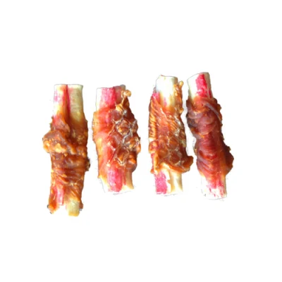 Carne di manzo bastone di rawhide essiccato animale domestico tratta cane cibo Spuntini