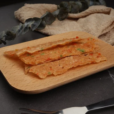  Fabbrica Commercio all&prime;ingrosso petto di pollo essiccato Jerky Animali spuntini cane