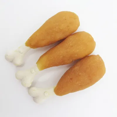 Forme OEM stimolano l&prime;appetito pollo essiccato Donut imitazione costolette di maiale Zampetta di pollo snack Treat Dry PET Food for Dog