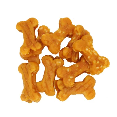 OEM Pollo Jerky Animali spuntini cane tratta petto d&prime;anatra Jerky Bastoncini di rawhide avvolti, dolci secchi per cani
