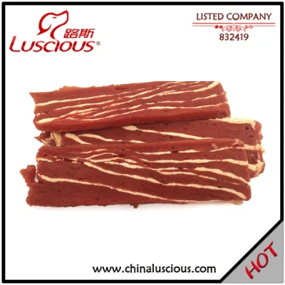  Anatra e merluzzo Jerky Dry PET Food cane snack Sorprese
