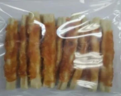 PET cibo manzo Wrappedcompound Rawhidetwist cane treats