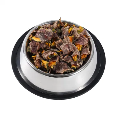 Cina fabbrica all&prime;ingrosso anatra involata patate dolci Strips cane snack Cibo