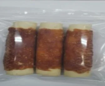 PET cibo manzo Wrappedcompound Rawhidetwist cane treats