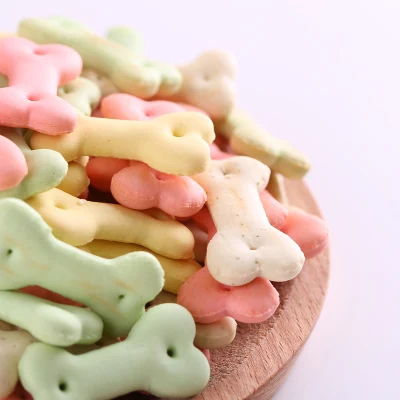  Biscotti naturali a quattro colori per animali domestici