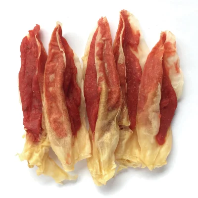Fabbrica produce i migliori ossee di coniglio di animali da compagnia con pollo