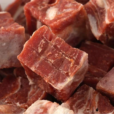  Manzo fresco crudo Cod Cubo Animali tratta Dog Dry snack