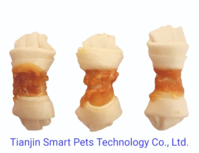  Naturale Rawhide Bone animale domestico e cane trattare snack cibo