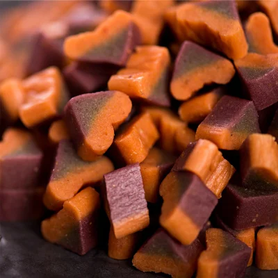 Spuntini del cane Puppy addestramento ricompensa Teddy gnocchi di manzo dell&prime;animale domestico pollo Formaggio Enchiladas Puppy spuntini