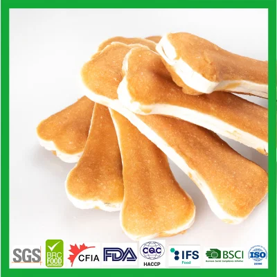 2022 nuovo Rawhide pressed Bone &amp; Duck Sandwich Papers Per la formazione
