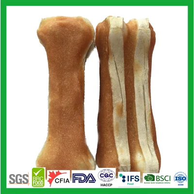 2022 nuovo Rawhide pressed Bone &amp; Duck Sandwich Papers Per la formazione
