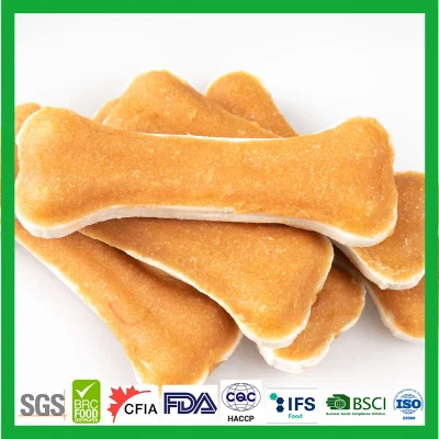2022 nuovo Rawhide pressed Bone &amp; Duck Sandwich Papers Per la formazione