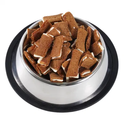 Naturale Dog Food basso OEM e ODM cartilagine di manzo avvolto Intorno Chicken PET snack Chews