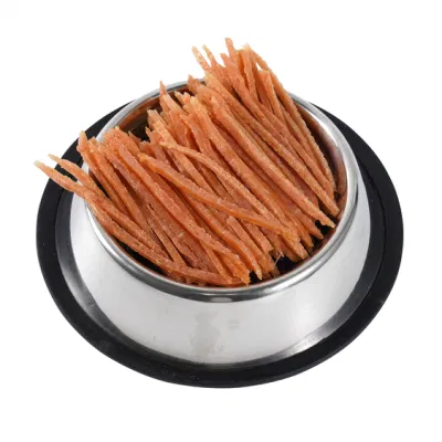  100% biologico secco ricca Nutrizione Pollo puro Seta dolce snack Cibo per cani e gatti